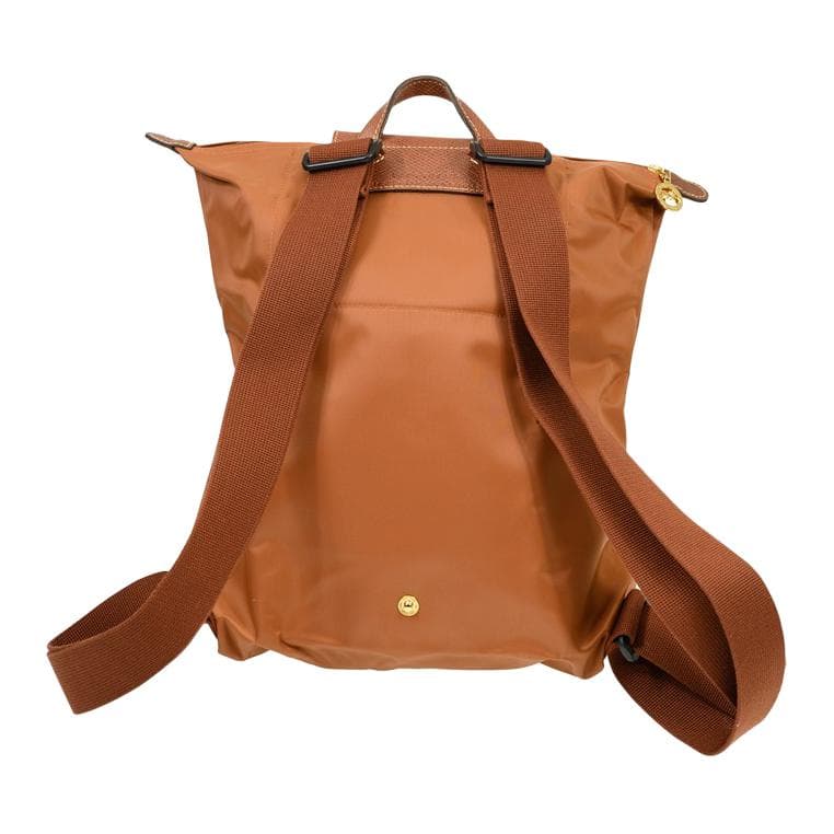 Рюкзак LONGCHAMP Le Pliage Нейлон Настольный Рюкзак Средний Женские Коньяк - изображение 3