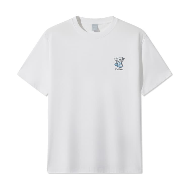 Футболка Cabbeen Экрю (Casual Versatile) Мужские Футболки - изображение 1