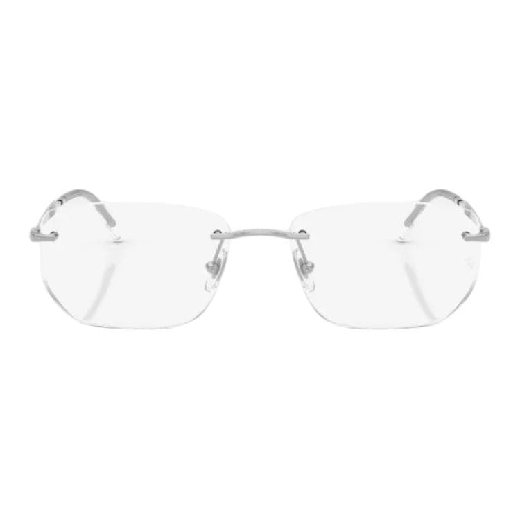 Оправа RayBan Металлические Очки с Диоптриями Унисекс Серебряные - изображение 2