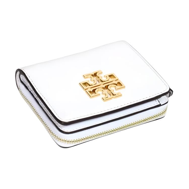 Кошелек Tory Burch Britten Кожа Кошельки Женские Оптический белый - изображение 2