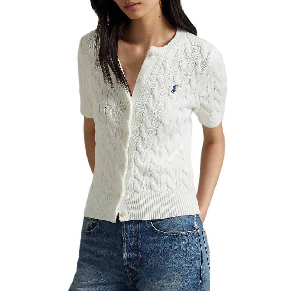 Кофта Polo Ralph Lauren Трикотаж Стандартный размер Women's White - изображение 5