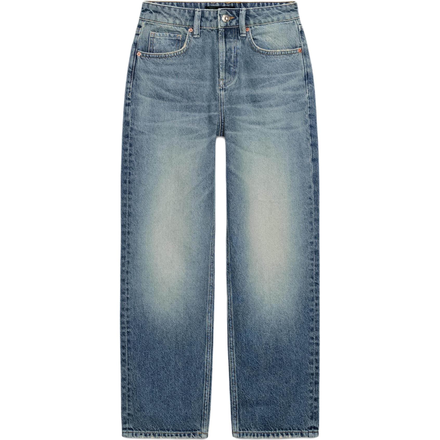 Джинсы ZARA Blue Women's Jeans ZARA Синие Женские Джинсы - изображение 1