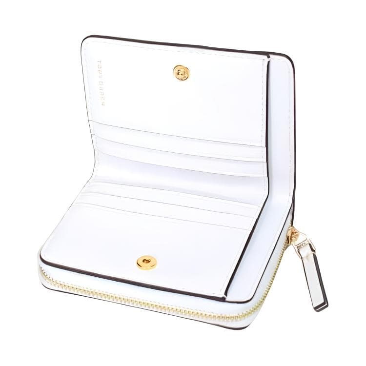 Кошелек Tory Burch Britten Кожа Кошельки Женские Оптический белый - изображение 3