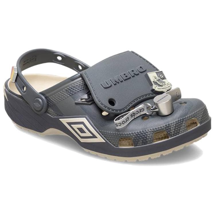 Сабо Crocs x Umbro Сабо из резины Унисекс Многоцветные Светящиеся - изображение 4