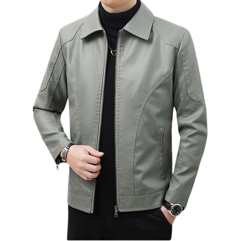 Кожаная куртки PIERRE CARDIN Мужские кожаные куртки - изображение 1