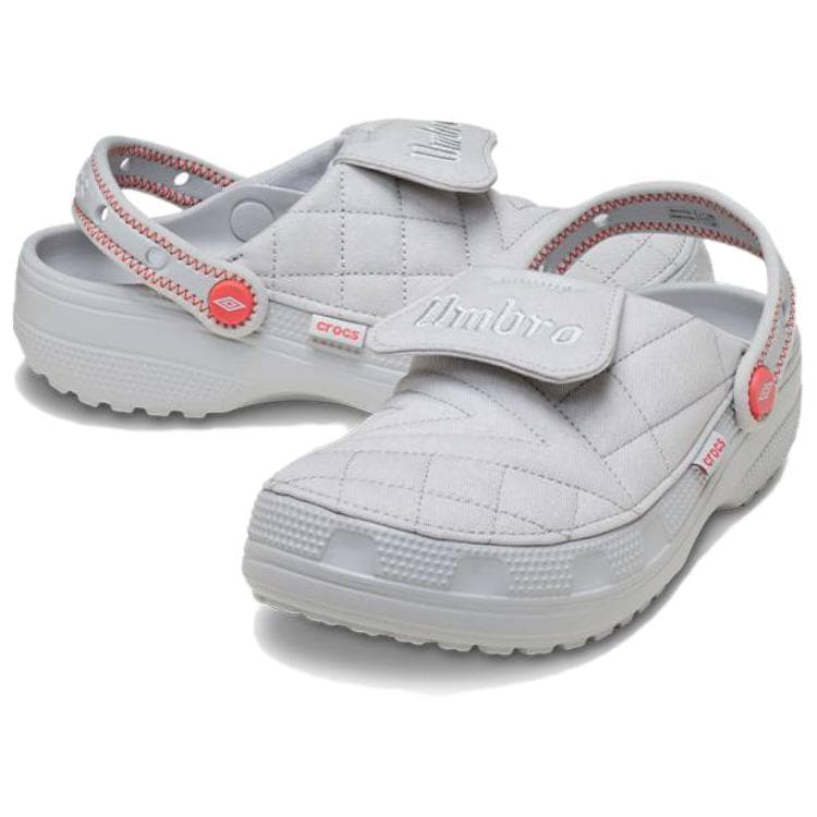 Сабо Crocs x Umbro Sabo Rubber Унисекс Элегантный Серый - изображение 3