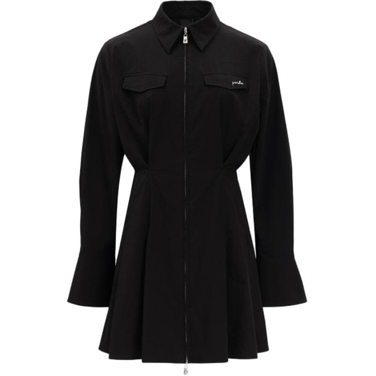 Платье PINKO Длинное платье с длинными рукавами для женщин - изображение 2