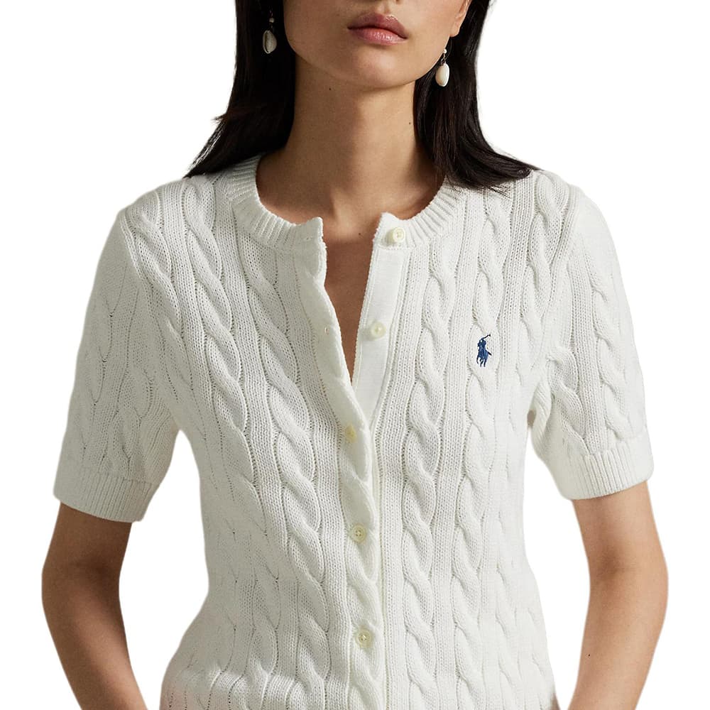 Кофта Polo Ralph Lauren Трикотаж Стандартный размер Women's White - изображение 7