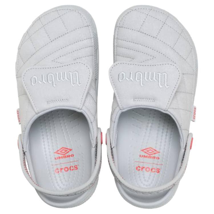 Сабо Crocs x Umbro Sabo Rubber Унисекс Элегантный Серый - изображение 6