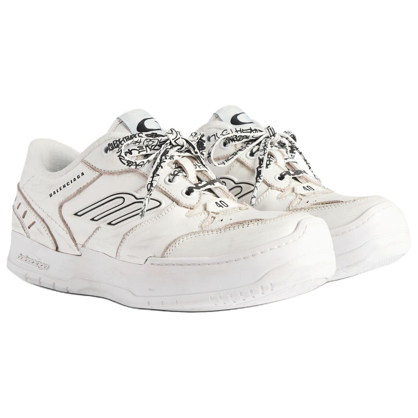 Кроссовки Balenciaga Hamptons 4.5cm - изображение 4
