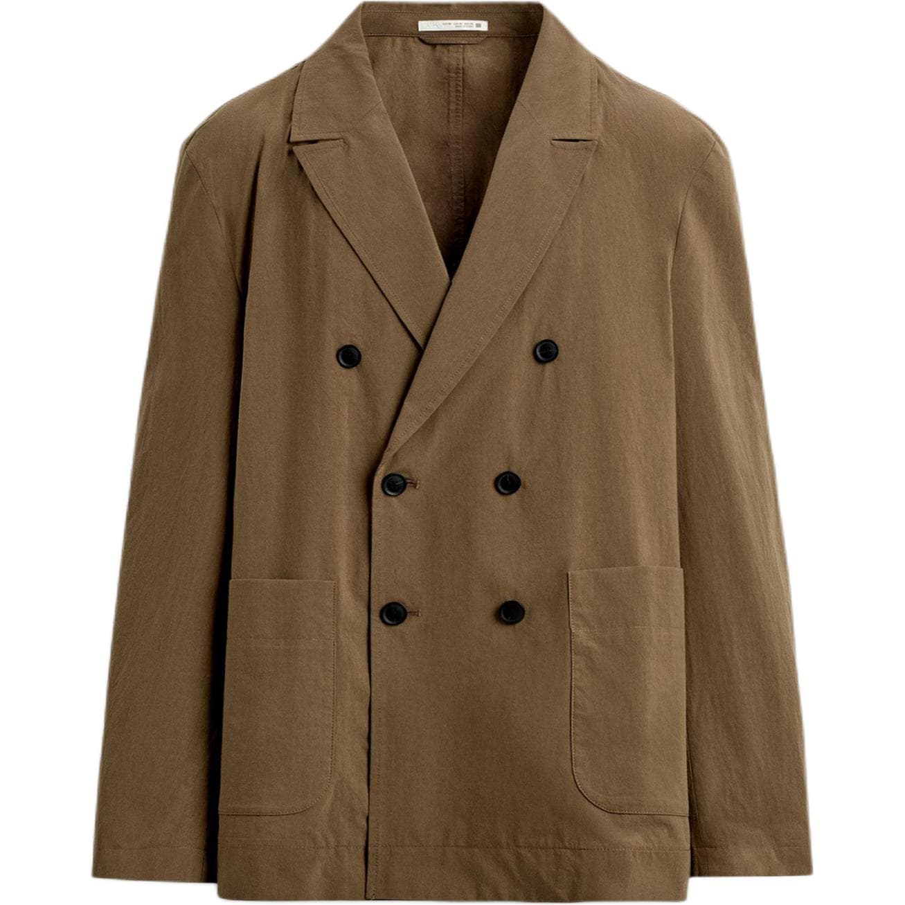 Пиджак ZARA Light Camel Men's Business Suits ZARA Светло-верблюжий мужской деловой костюм - изображение 1