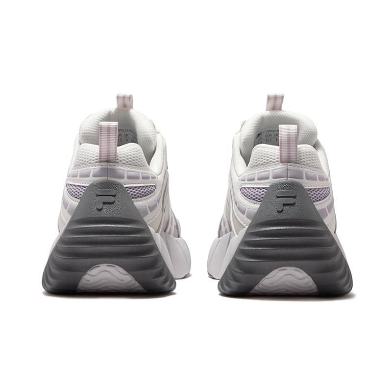 Кроссовки FILA FUSION BONE II Vertebra Shoes 2 Массивные кроссовки Women's White Фиолетовый - изображение 4