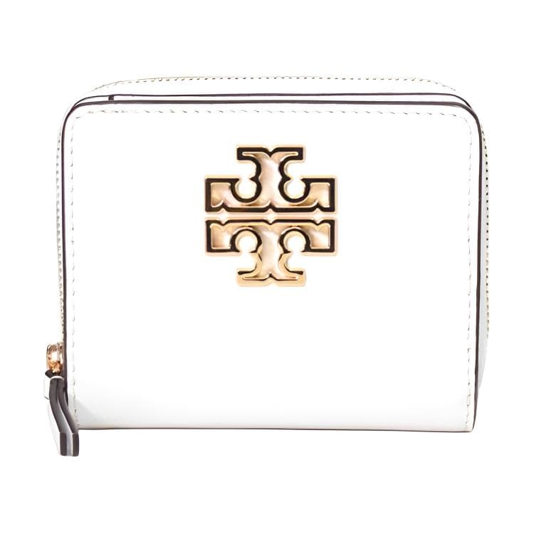 Кошелек Tory Burch Britten Кожа Кошельки Женские Оптический белый - изображение 1