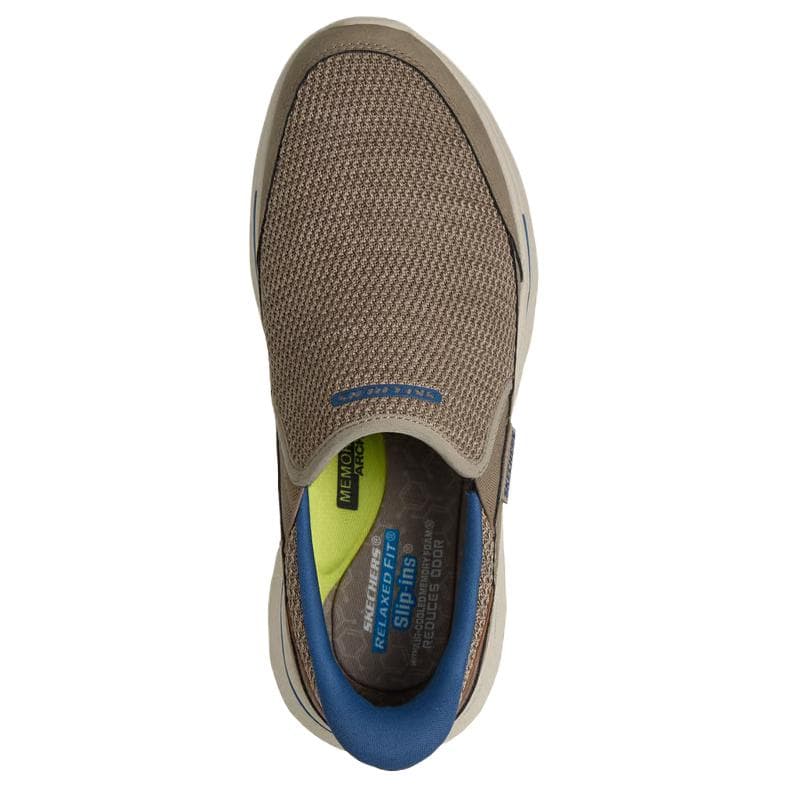 Кроссовки Skechers Nevaro Поддержка Повседневная Обувь Мужская Тауповая - изображение 4