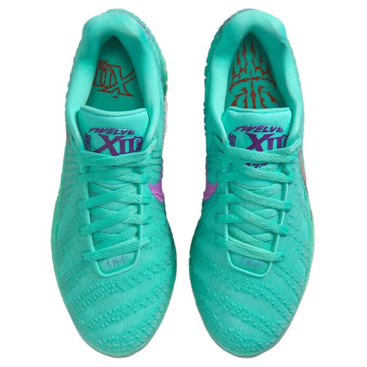 Кроссовки для баскетбола NIKE Ja 3 Отскок Сцепление Баскетбольные кроссовки Мужской Бирюзовый Зеленый - изображение 4