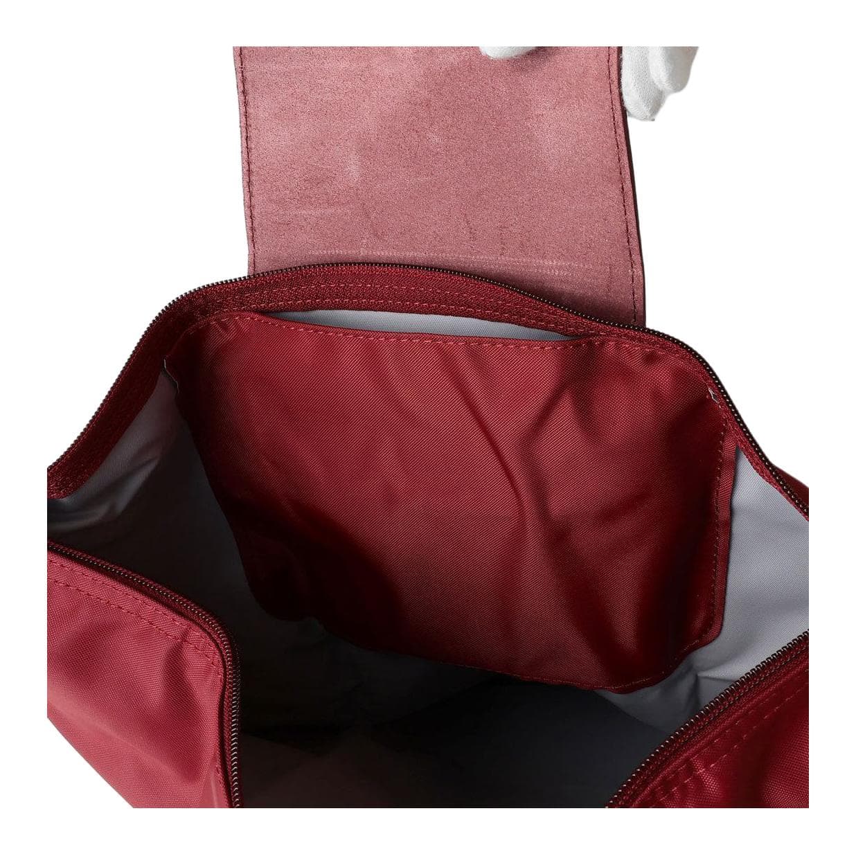 Рюкзак LONGCHAMP Полиамид Рюкзак Унисекс Гранат Красный - изображение 6