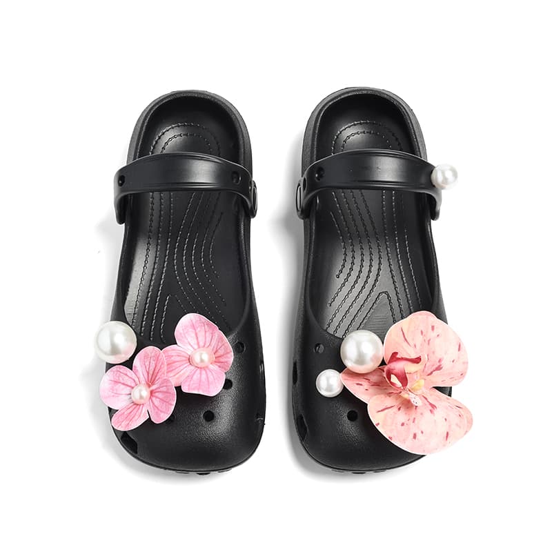 Сабо CENTRAL KITTY Sabo Rubber Black Women's - изображение 3