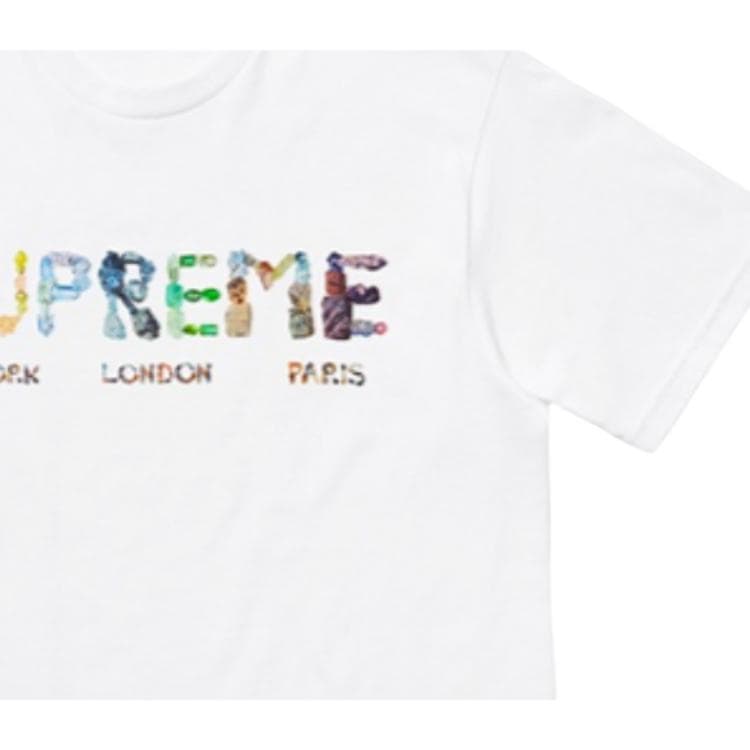 Футболка Supreme SS18 Rocks Tee White - изображение 3
