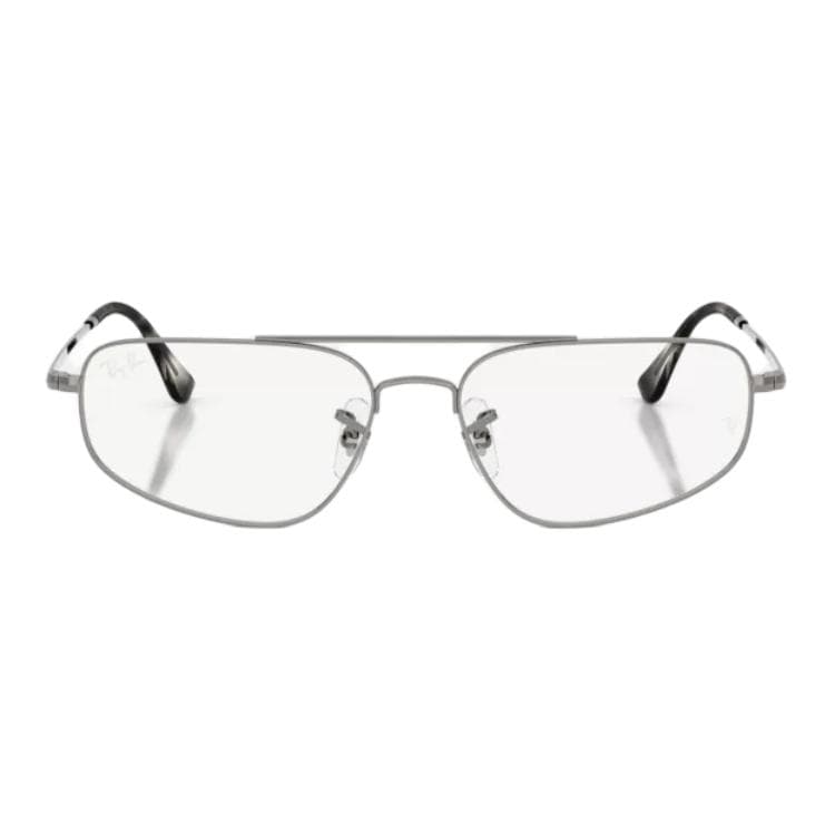 Оправа RayBan Металлические очки с диоптриями для фигуры унисекс металлические - изображение 2