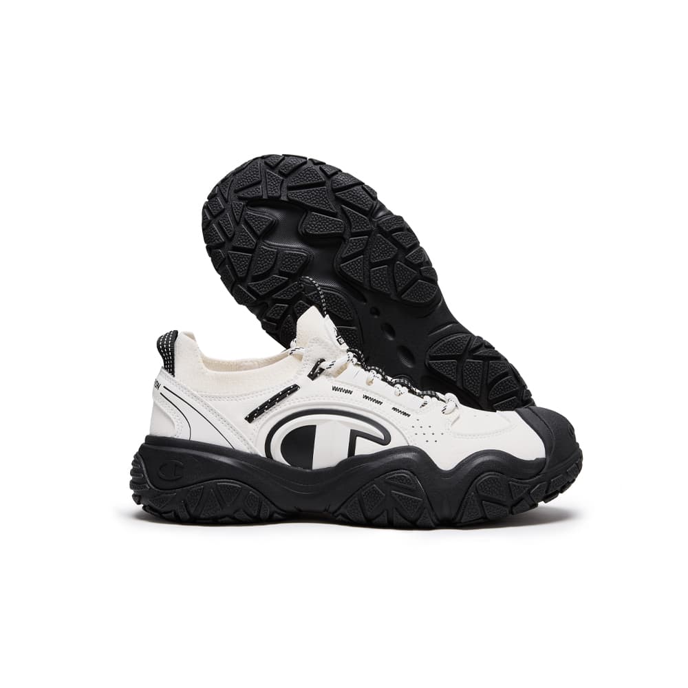 Кроссовки для бега Champion Low Top Беговые кроссовки Женские Молочно-белый Черный - изображение 2