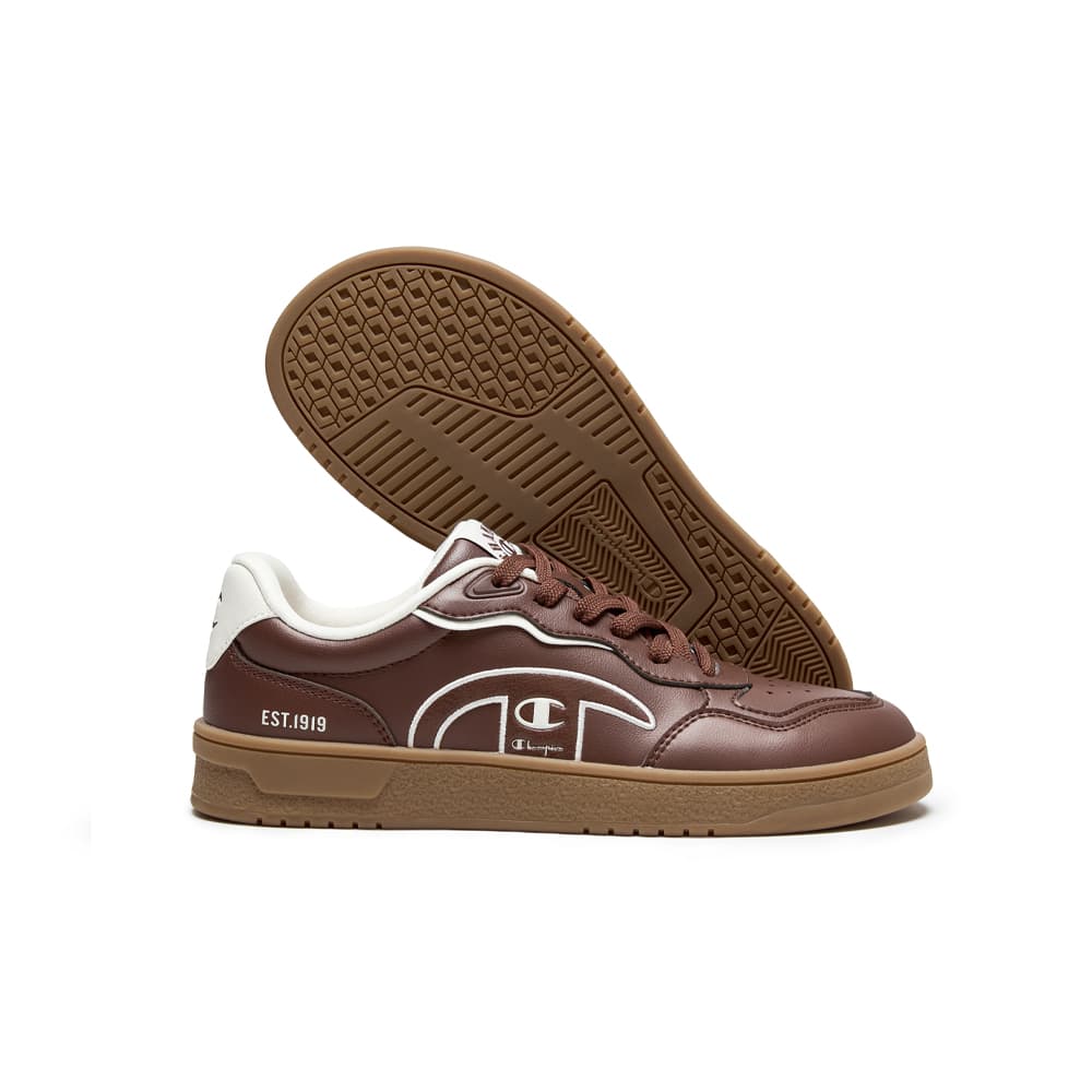 Кроссовки Champion Low Top Скейтборд Обувь Женская Карамельный Коричневый Молочный Белый - изображение 2