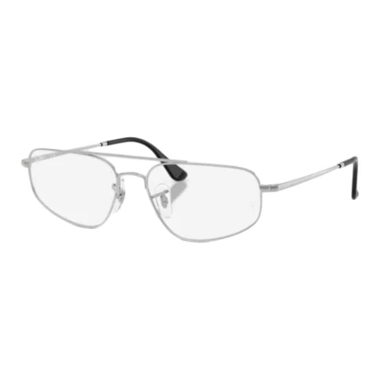 Оправа RayBan Металлические Очки с Диоптриями Унисекс Серебряные - изображение 1