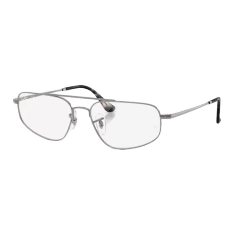 Оправа RayBan Металлические очки с диоптриями для фигуры унисекс металлические - изображение 1