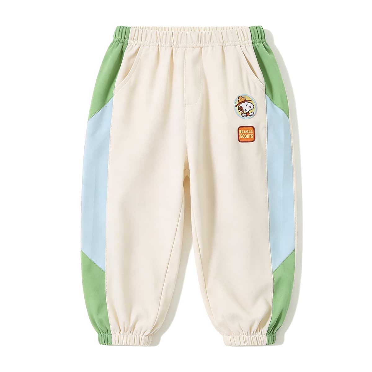 SNOOPY Бежевые Абрикосовые Kids Брюки - изображение 1