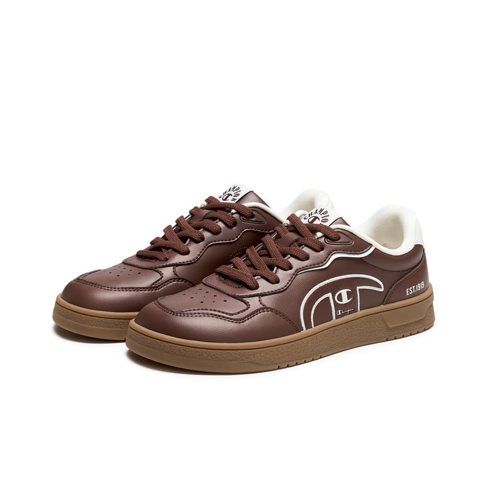 Кроссовки Champion Low Top Скейтборд Обувь Женская Карамельный Коричневый Молочный Белый - изображение 3