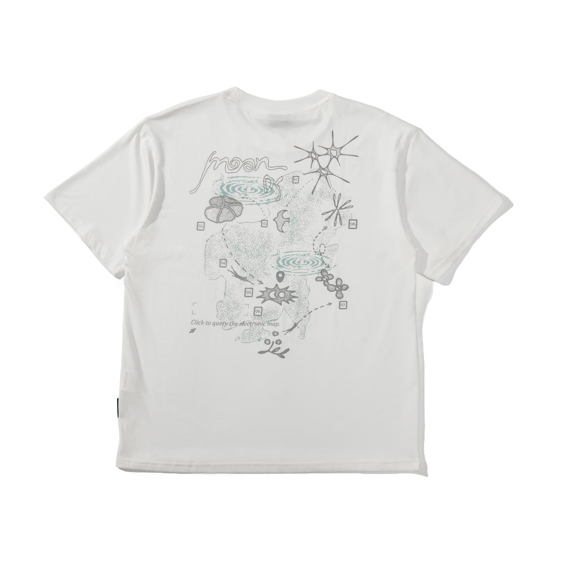 Футболка NOTHOMME × TICKET TO THE MOON Monterest Унисекс Футболки С Короткими Рукавами - изображение 1