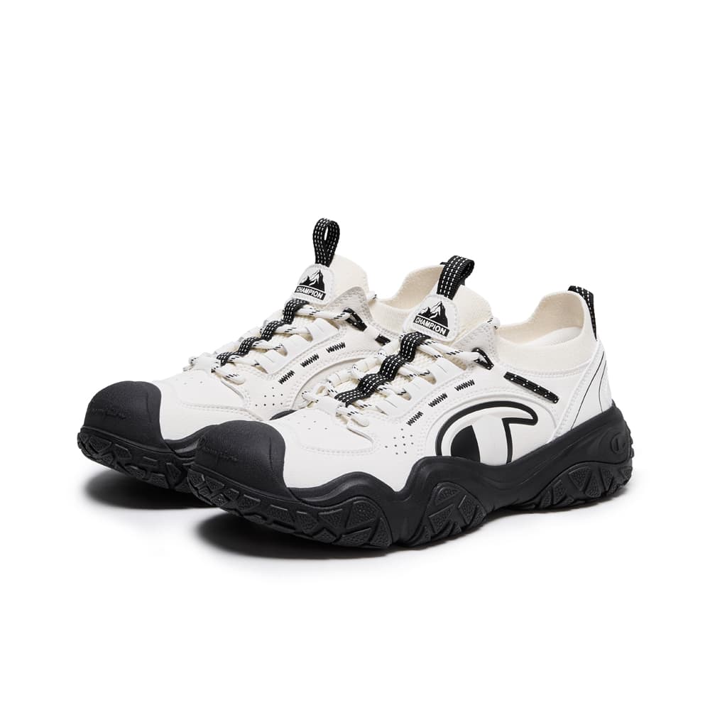 Кроссовки для бега Champion Low Top Беговые кроссовки Женские Молочно-белый Черный - изображение 3