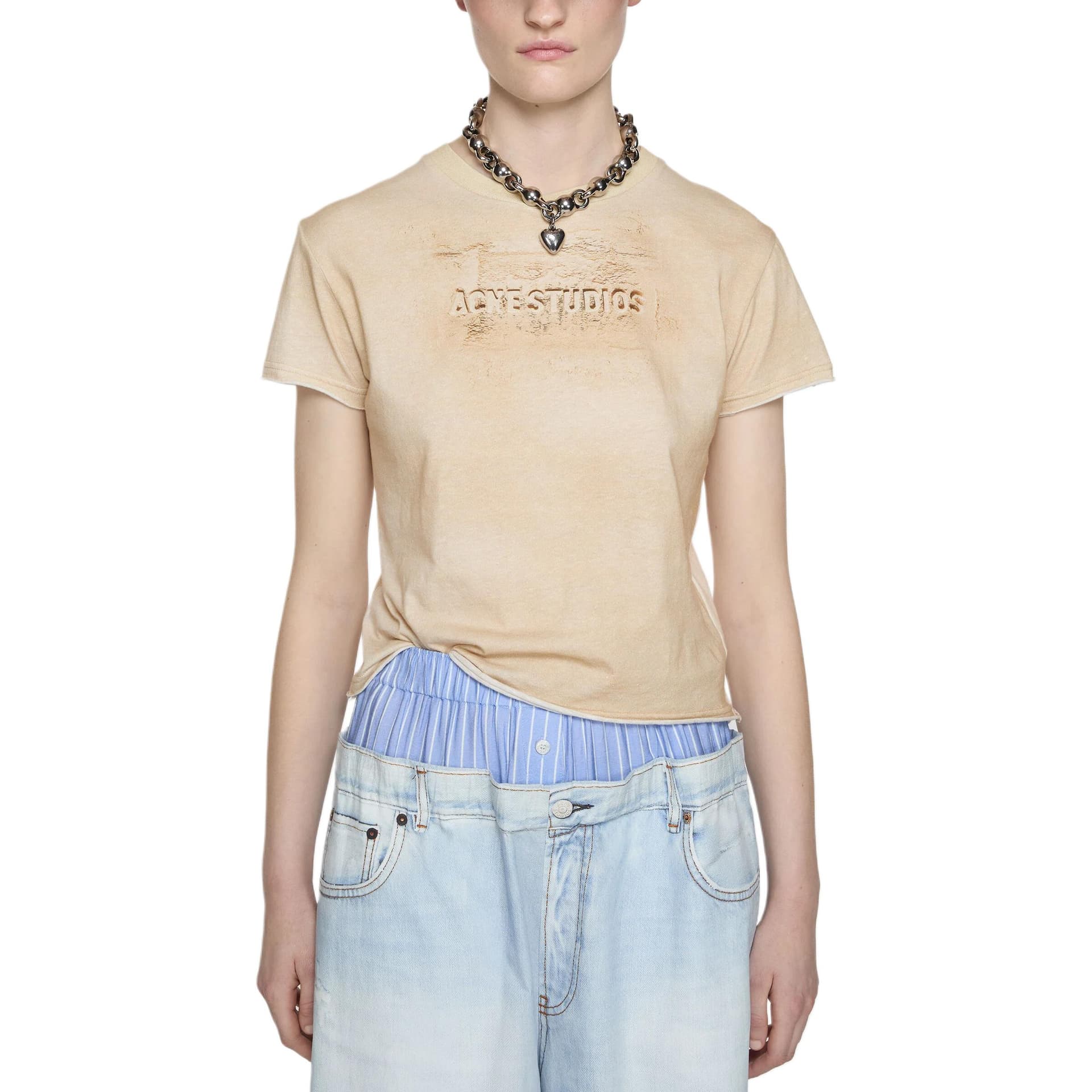 Футболка Acne Studios logo T - изображение 2