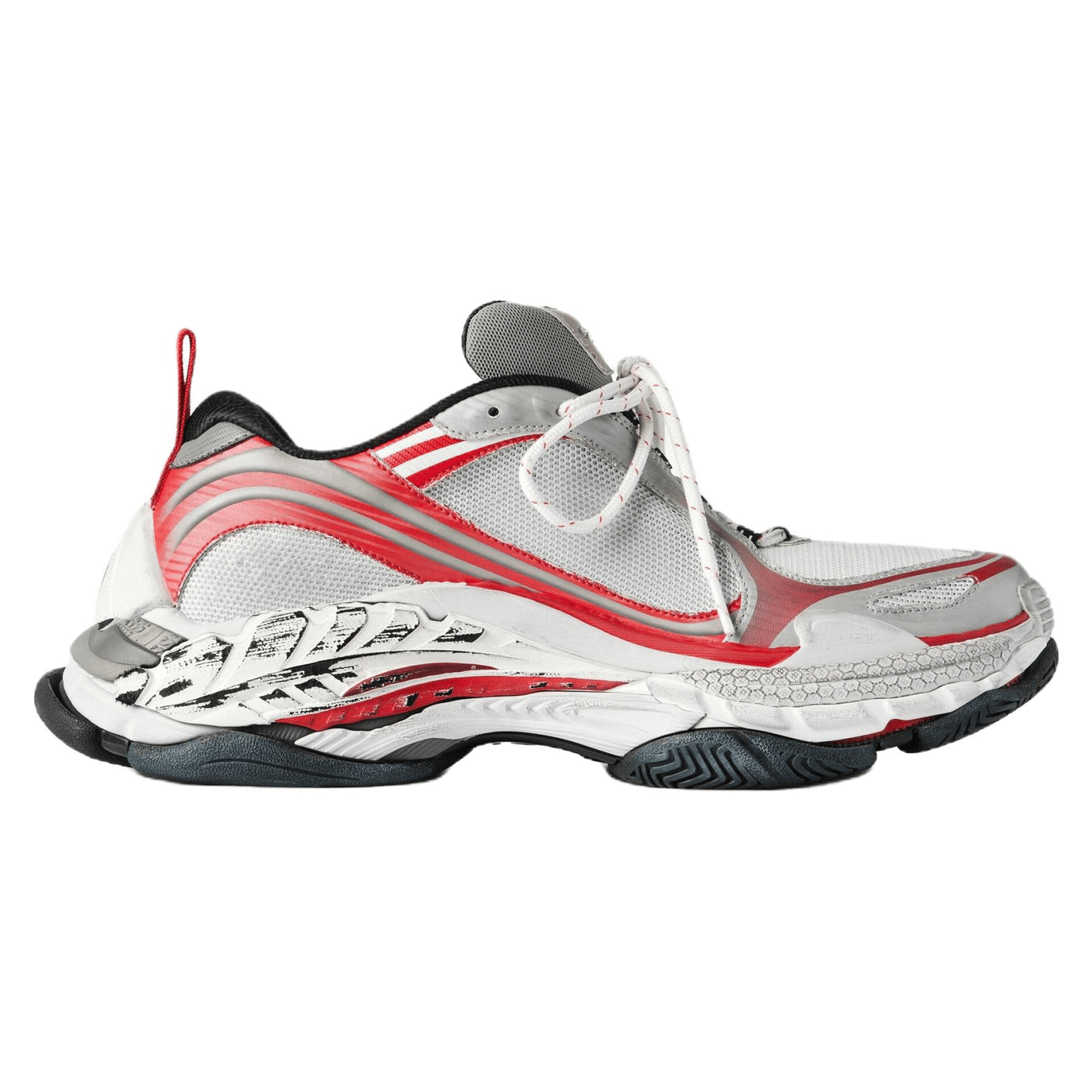 Кроссовки Balenciaga Triple S.2 .2 Low Топ Массивные кроссовки Мужской Красный - изображение 2