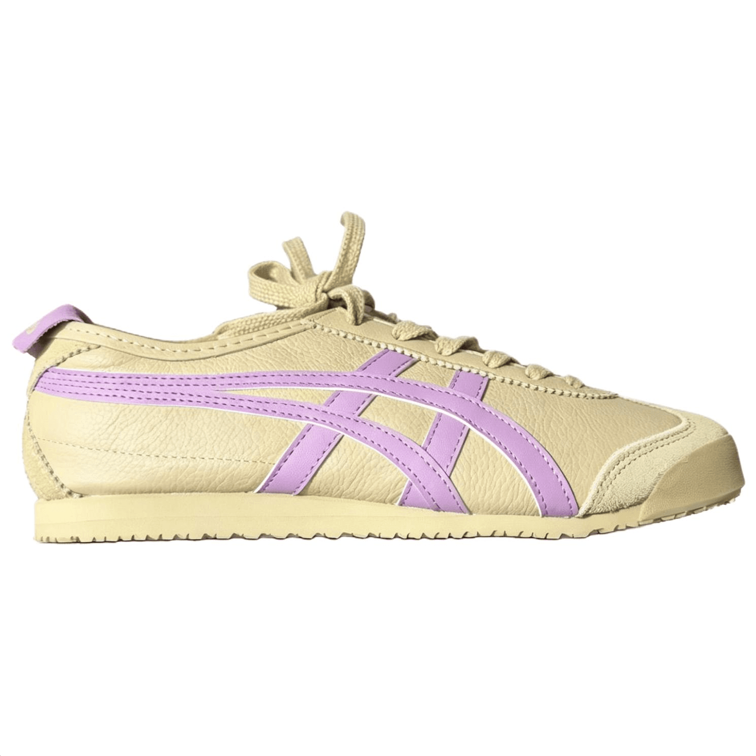 Кроссовки Onitsuka Tiger MEXICO 66 Повседневная обувь Унисекс Желтый Фиолетовый - изображение 2