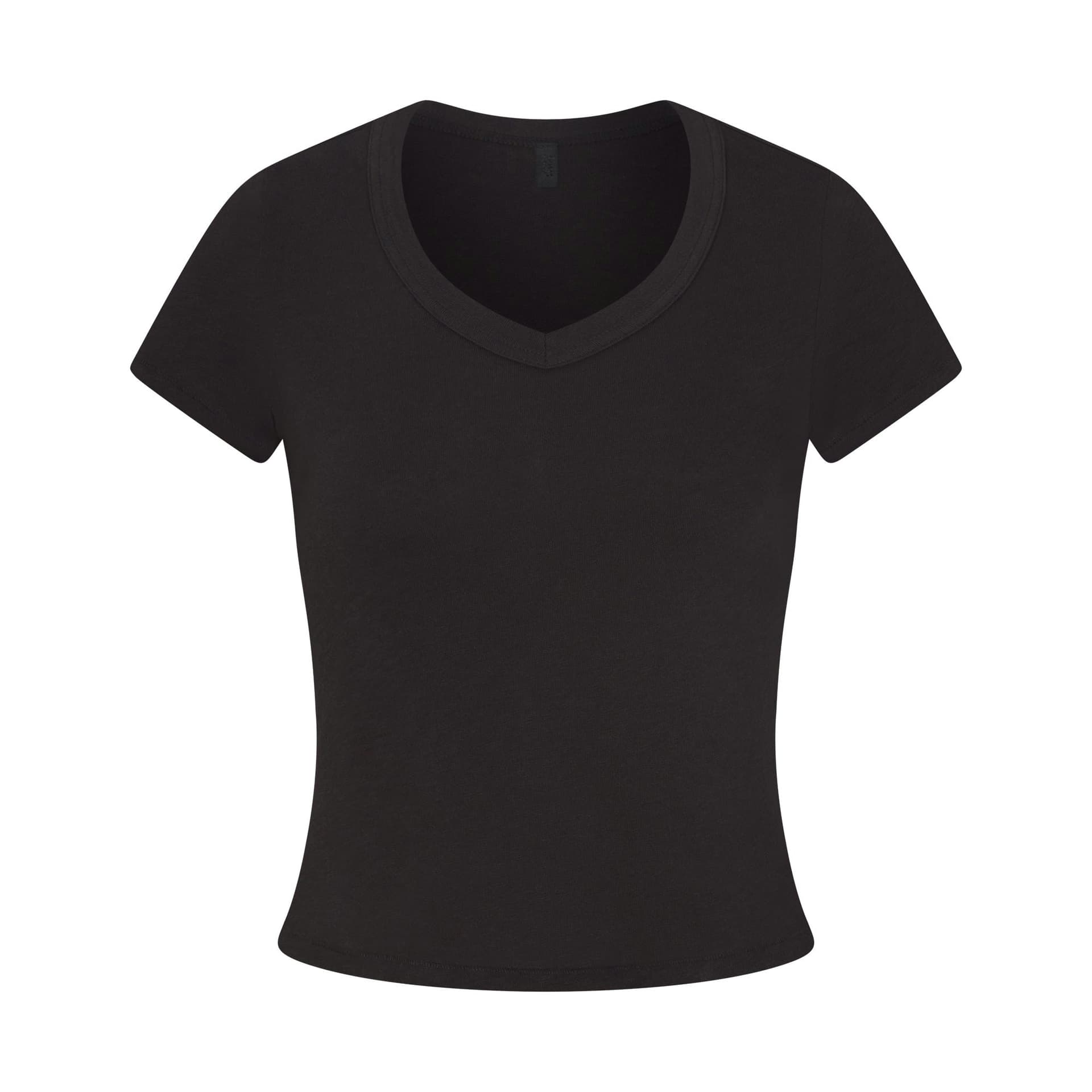 Футболка SKIMS Очистка Onyx Washed Onyx Женские T-рубашки - изображение 1