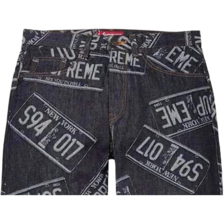 Штаны Supreme SS26 WEEK1 License Сосуд BAGGY Джинсы Jean Унисекс - изображение 2