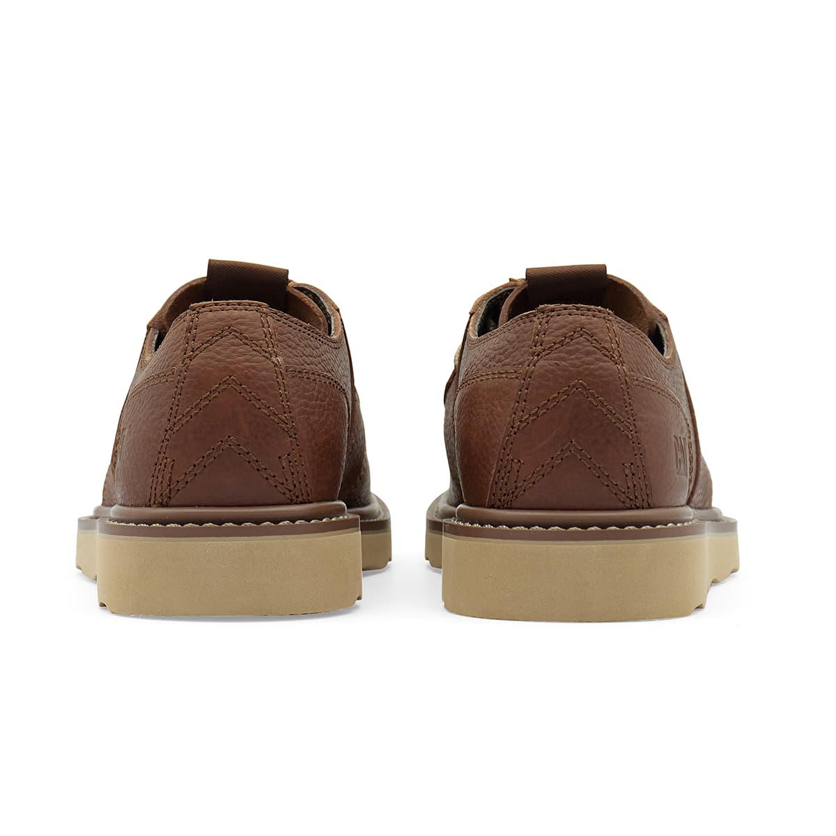CAT Повседневные кожаные туфли Low Top Коричневый Мужской - изображение 5