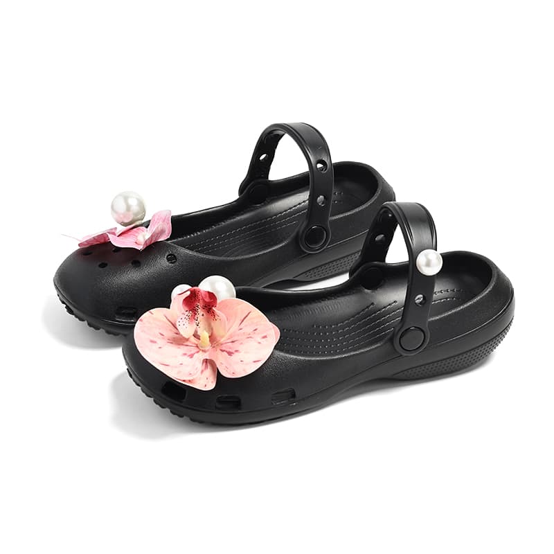 Сабо CENTRAL KITTY Sabo Rubber Black Women's - изображение 2