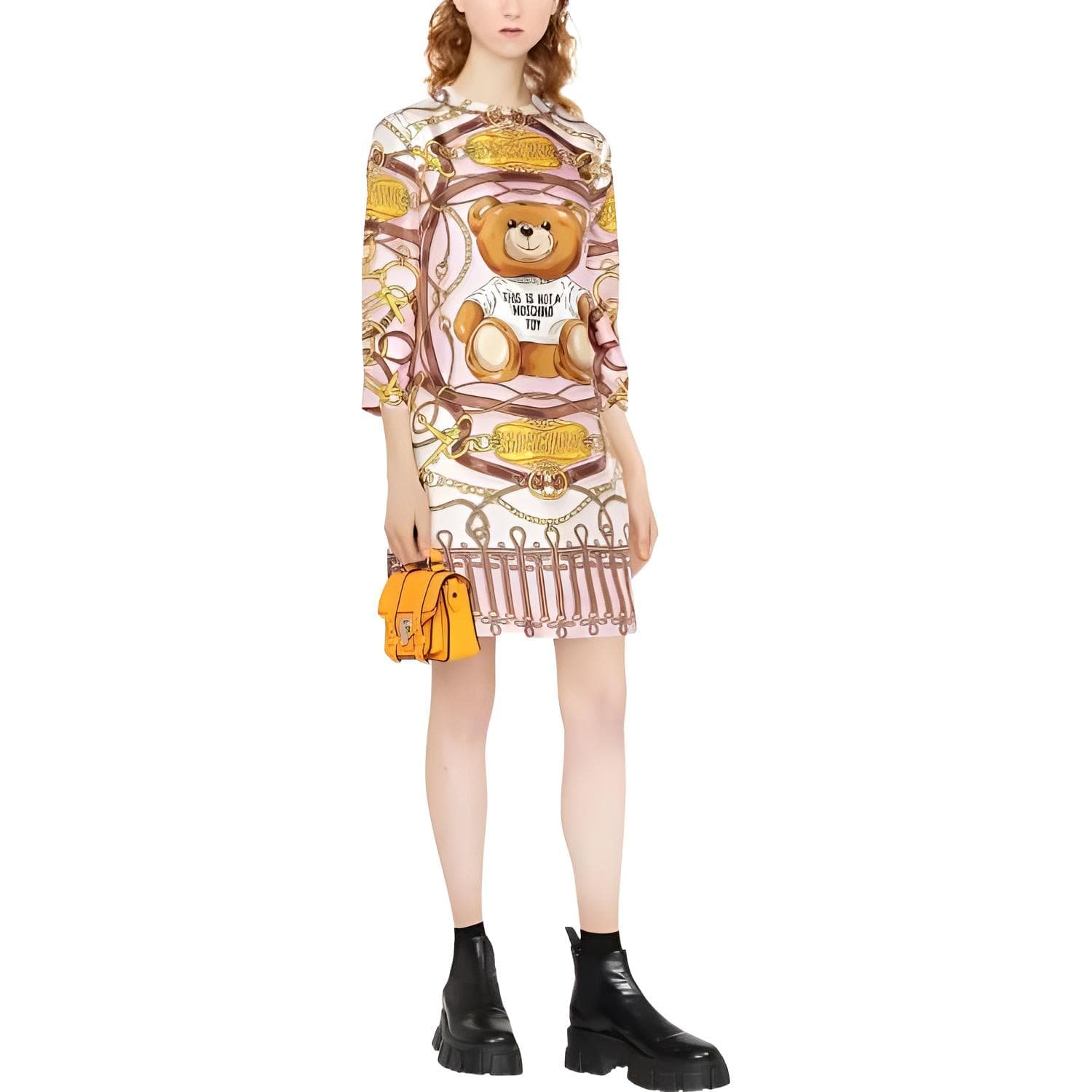 Платье MOSCHINO SS22 - изображение 2
