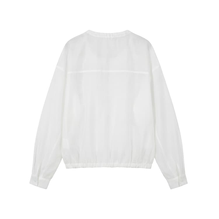 ELLE Белый Женский Короткий Пальто - изображение 2