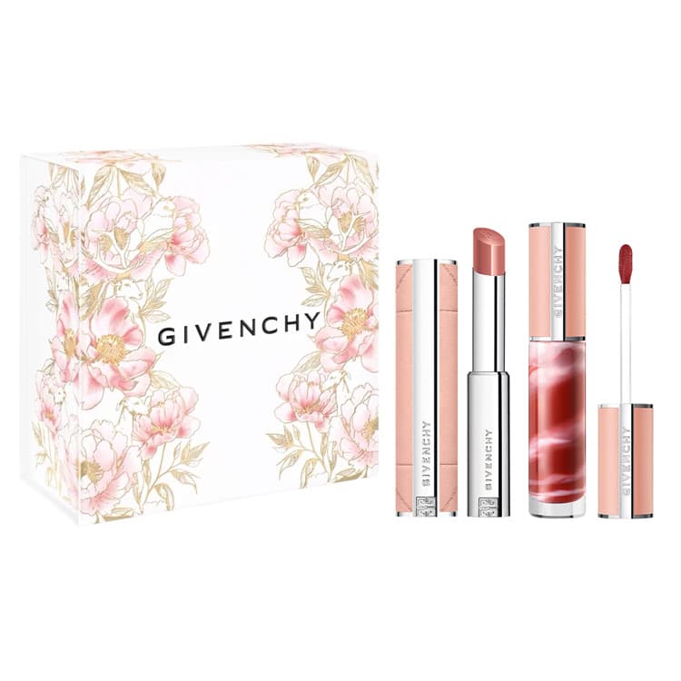 Givenchy Желе Палочка для губ Balm + Конфетный цвет Помада и Жидкая помада Набор макияжа Ограниченная серия Коробка 520 - изображение 1