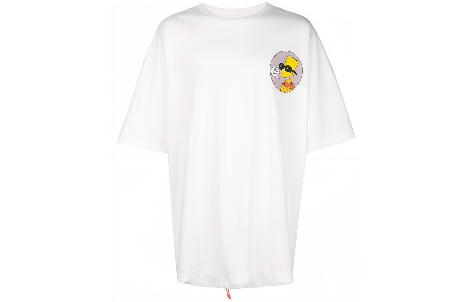 Футболка OFF-WHITE SS19 Bart Simpson OversizeT - изображение 1