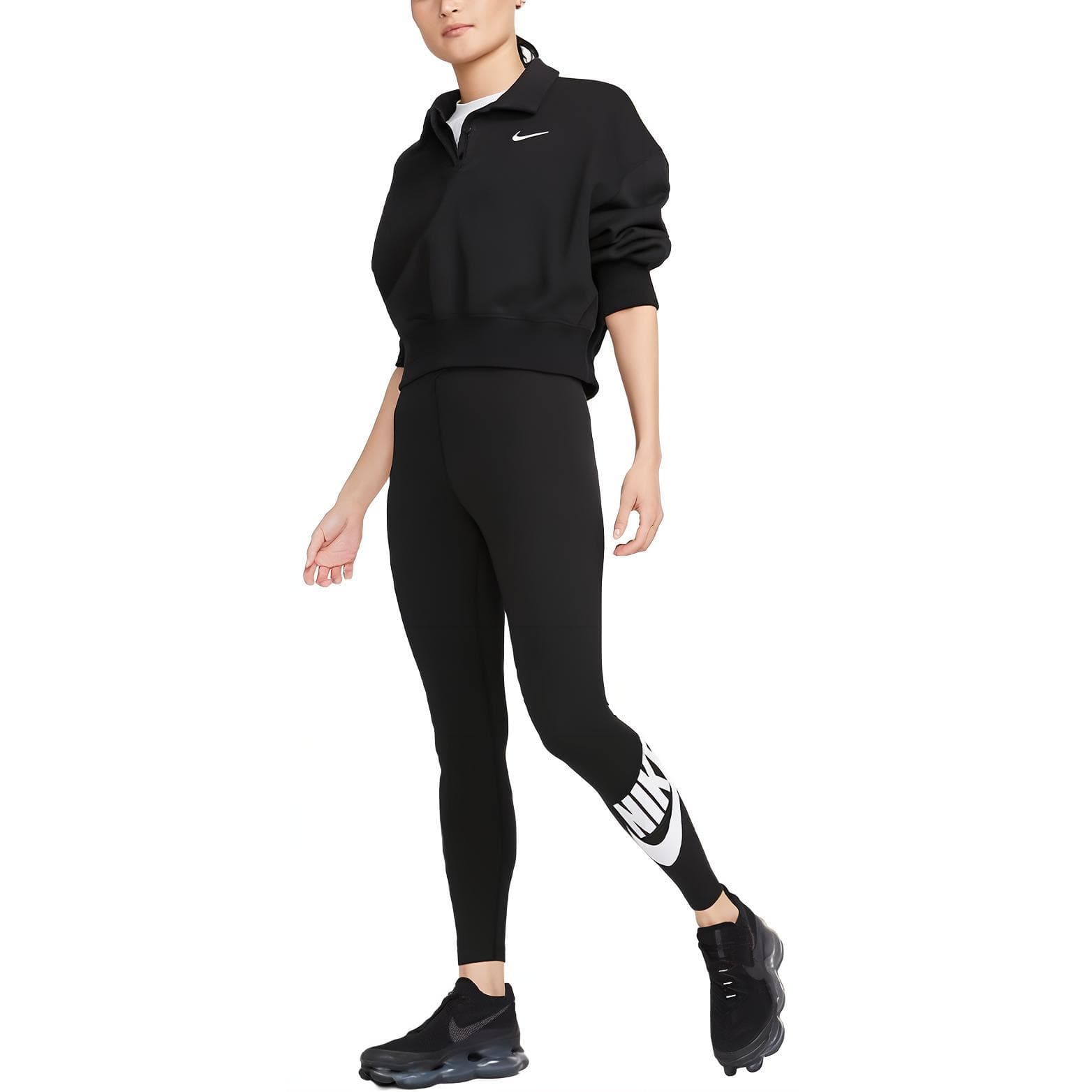 Штаны Nike Черные Женские Спортивные Брюки - изображение 3