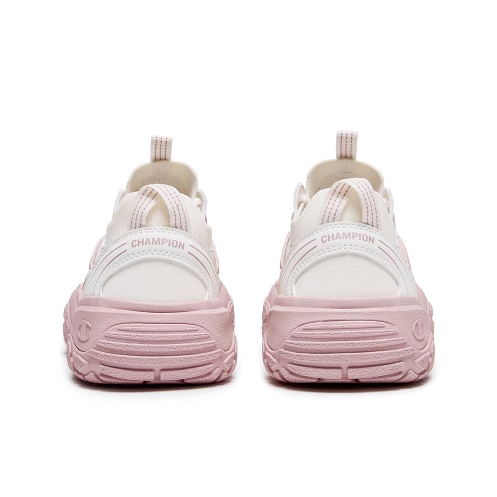 Кроссовки для бега Champion Low Top Беговые кроссовки Женские Молочно-белый Туманный Ягодный Розовый - изображение 4