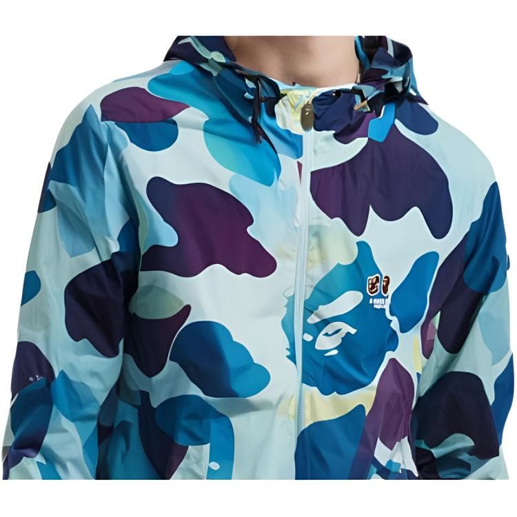 Куртка A BATHING APE Куртки и Пальто Унисекс Синий - изображение 4