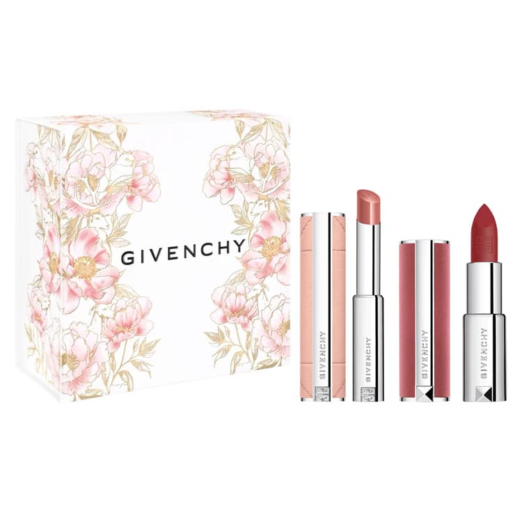 Givenchy Желе Палочка Помада+Бархатный Глянцевый Набор Макияжа Ограниченная Серия Коробка 520 Мягкий Матовый Шелковистый - изображение 1