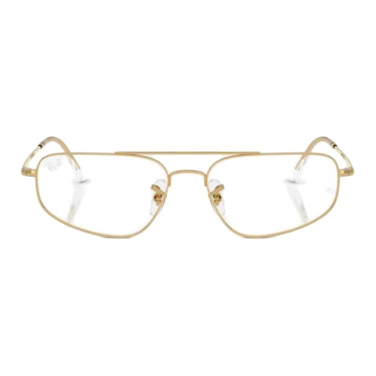 Оправа RayBan Металлические Очки с Диоптриями Унисекс Золото - изображение 2