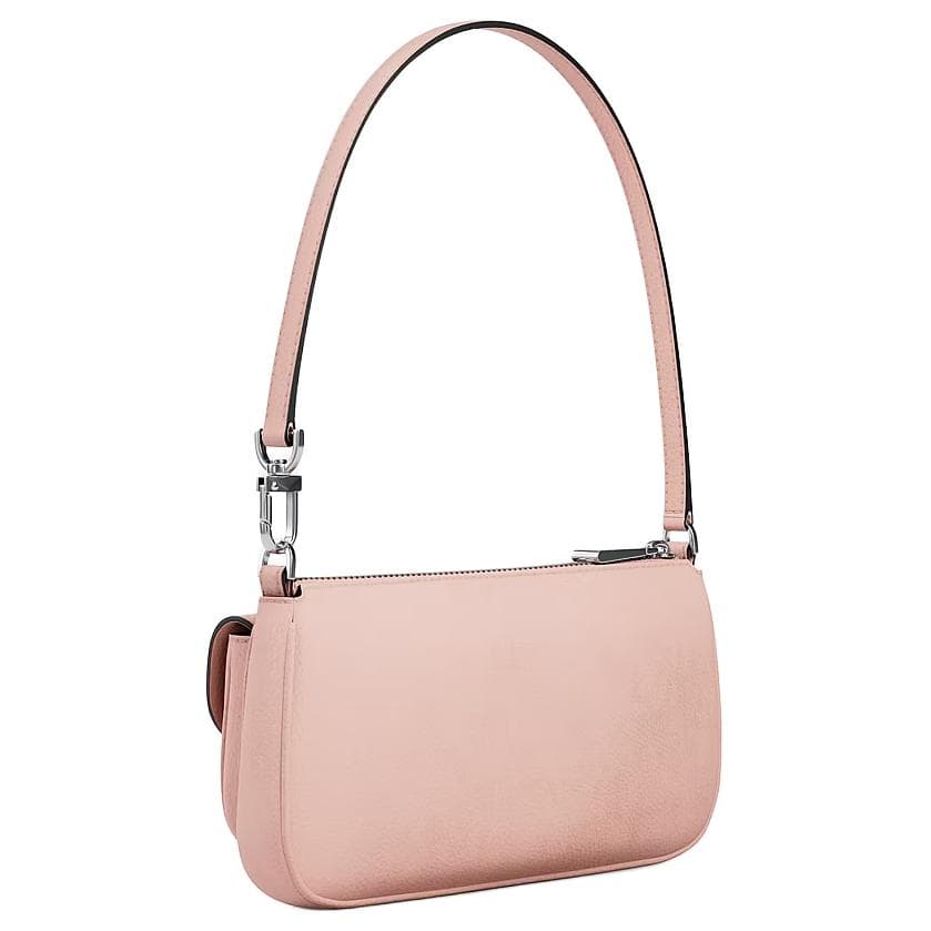 Мини-сумка MICHAEL KORS Zoe Бычья замша Сумка на плечо Маленькая Женская Многоцветная Дымчатый Розовый - изображение 2