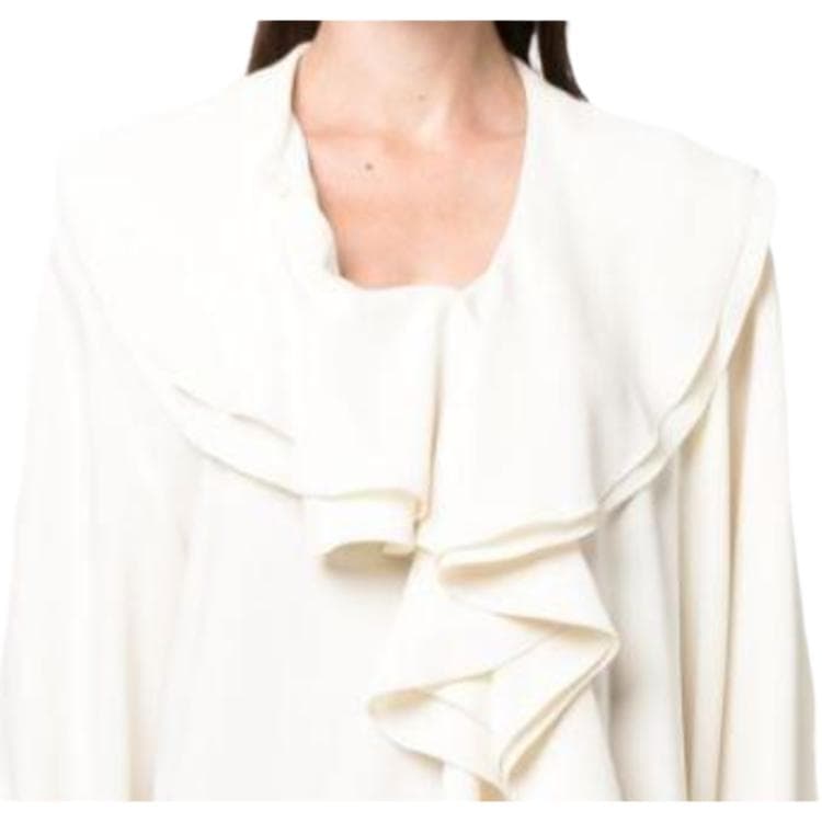 Платье MM6 Maison Margiela Длинное платье с длинными рукавами для женщин - изображение 5