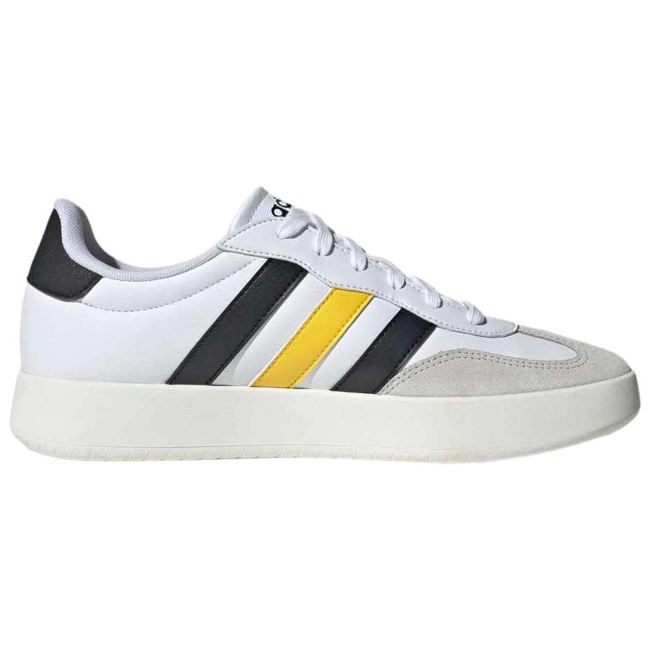 Кроссовки Adidas BARREDA Износостойкие Дышащие Низкие Кеды Немецкого Армейского Стиля Мужские Белые - изображение 2